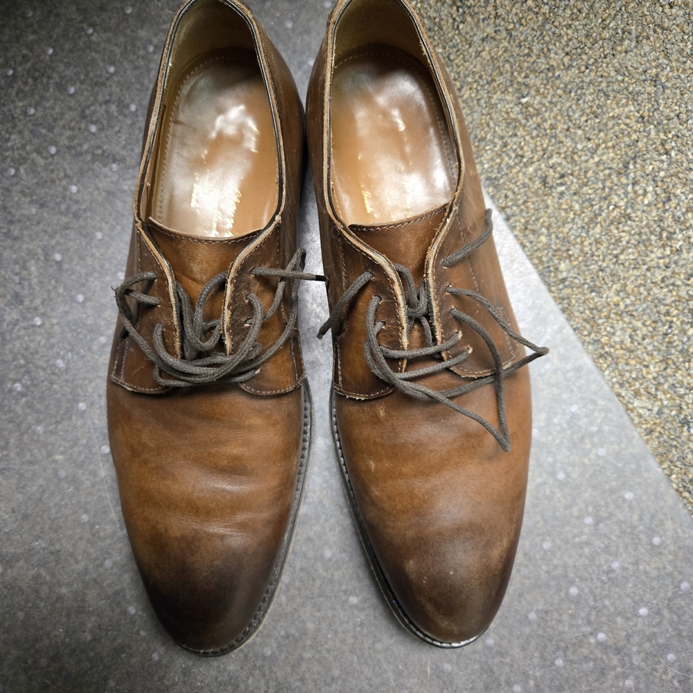 Antonio Maurizi Classic Brown Leather Oxfords